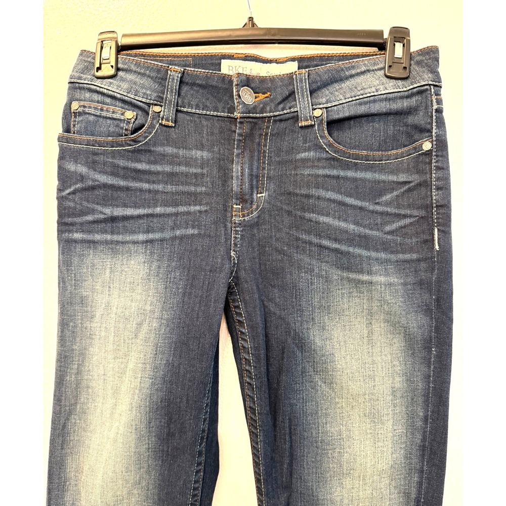Buckle BKE Denim Scarlett Size 29R Bootcut Stretch Dark Wash Jeans‎ - Picture 2 of 11